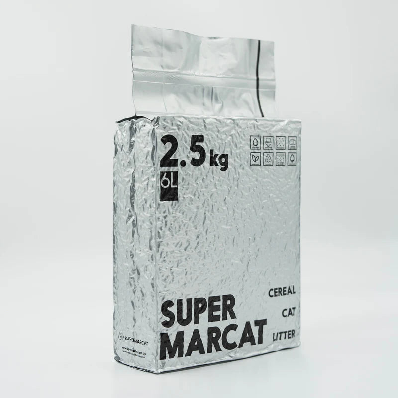 SupermarCat Eco Cereal Cat Litter Biodegradable 6L