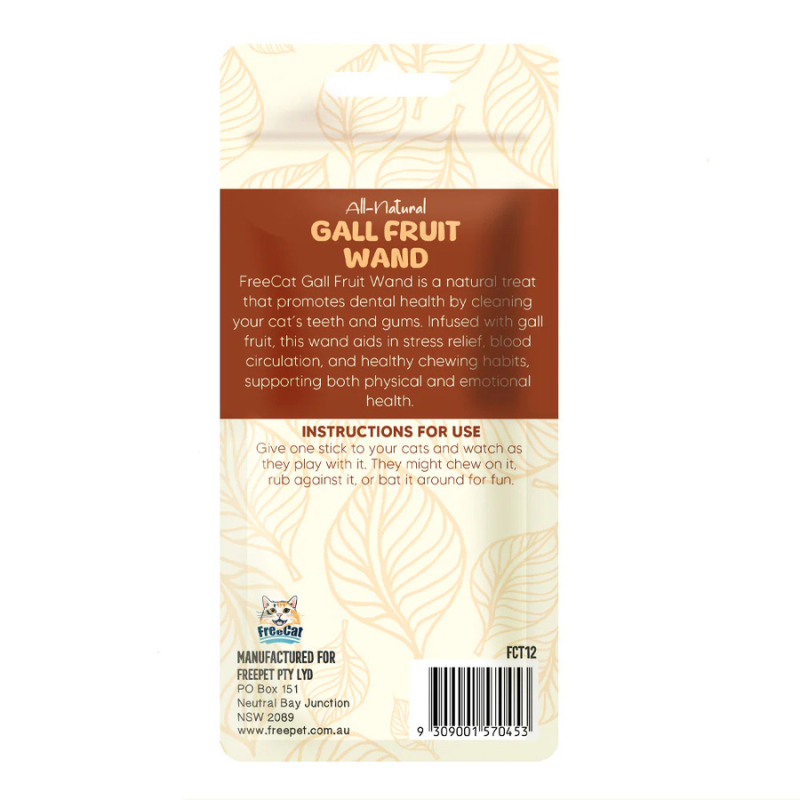 All Natural Gall Fruit Wand 6pcs