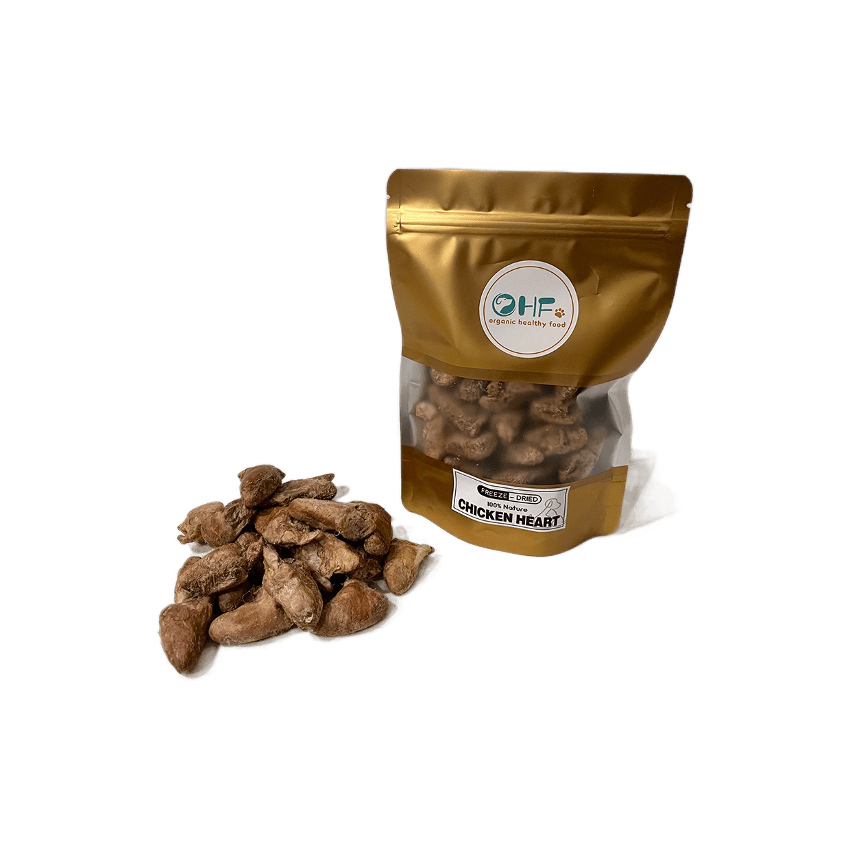 PawDry Freeze Dried Chicken Hearts|Natural Alternative to OHF