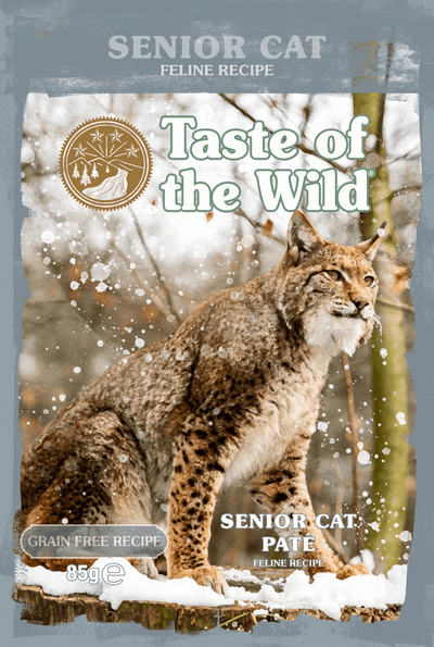 Taste of the Wild Senior Cat Chicken Pate Pouch 85g x 12 - ChokyoPetStore