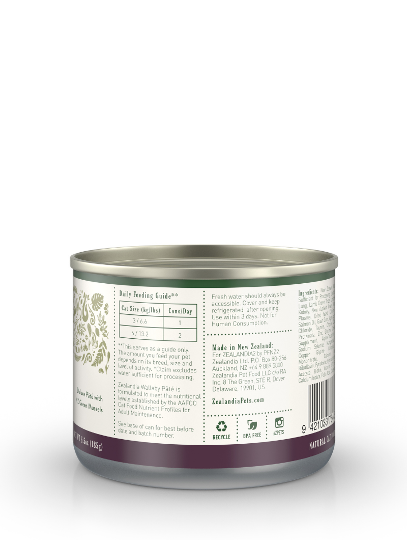 ZEALANDIA Wallaby Pate Cat 24 x 170g