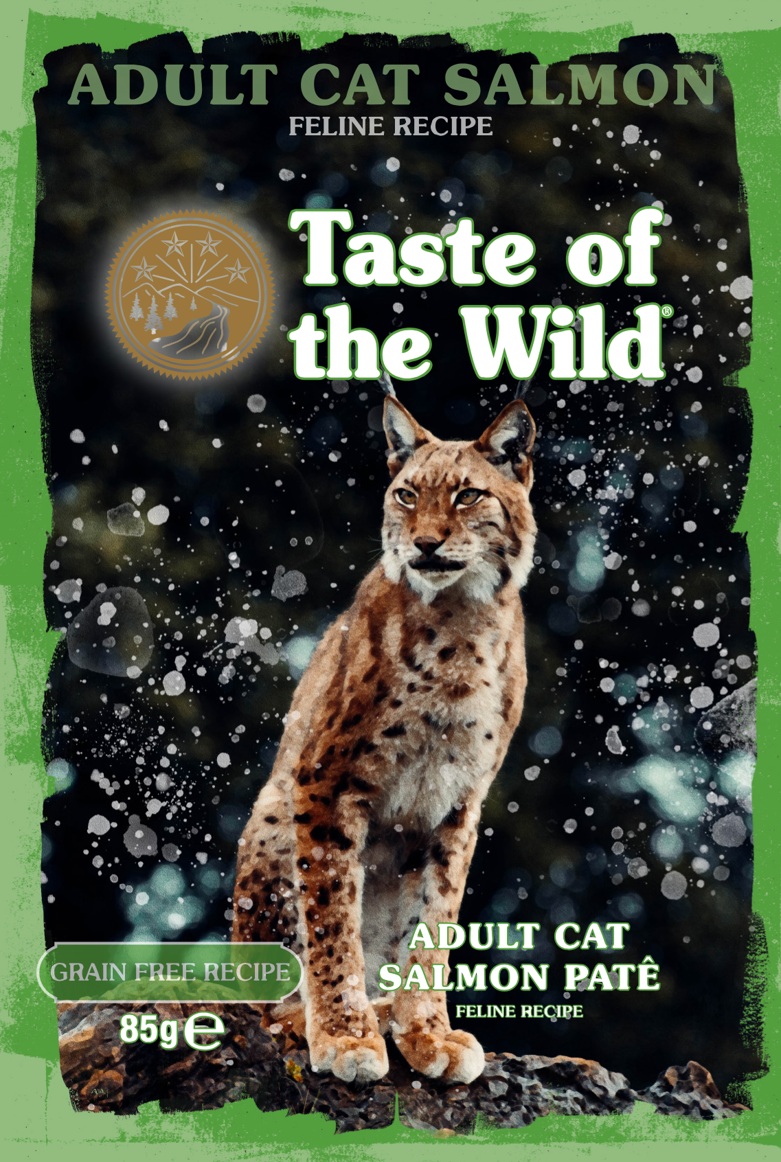 Taste of the Wild Adult Cat Salmon with Chicken Pate Pouch 85g x
