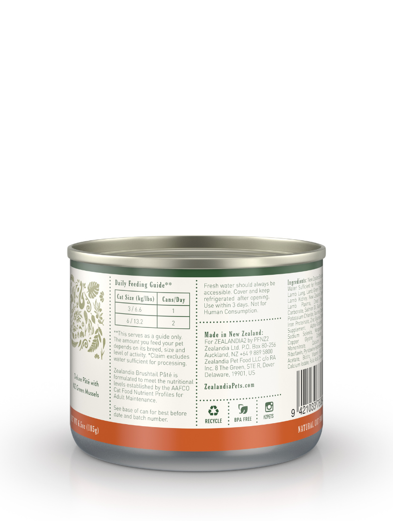 ZEALANDIA Brushtail Pate Cat 24 x 170g