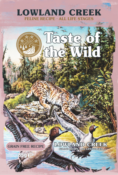 Taste of the Wild Lowland Creek Cat Chunks in Gravy Pouch 85g x 12