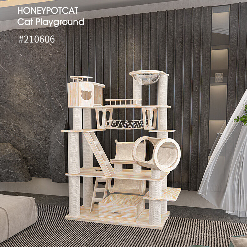 HONEYPOT CAT Cat Playground - A Playful Paradise for Your Feline Friends