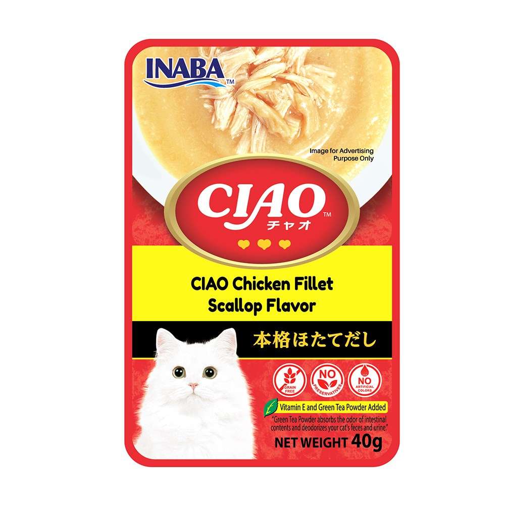 INABA Creamy Soup Chicken Fillet Scallop Flavor - ChokyoPetStore