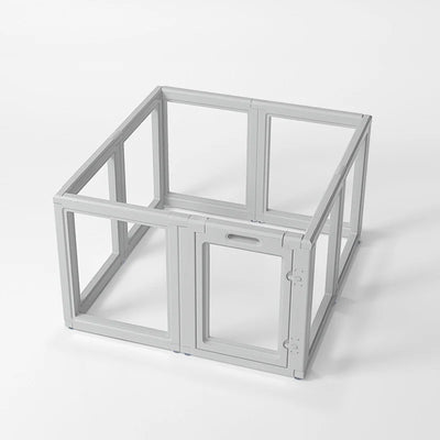 Acrylic Transparent Pet Playpen for Small Pets, Rabbits, Guinea Pigs & Kittens | Portable Clear Animal Exercise Fence