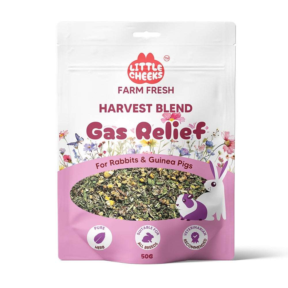 Farm Fresh Harvest Blend Gas Relief 50g for Rabbits& Guinea pigs - ChokyoPetStore