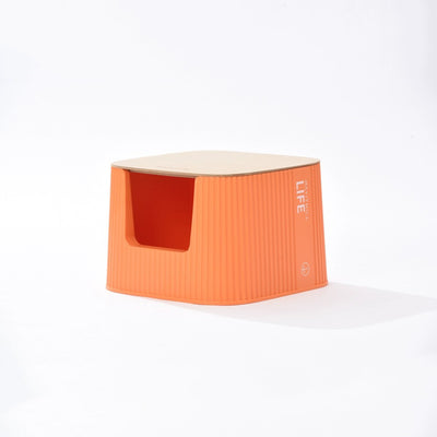 Large Open Cat Toilet High Side Container Cat Litter Box With Scoop