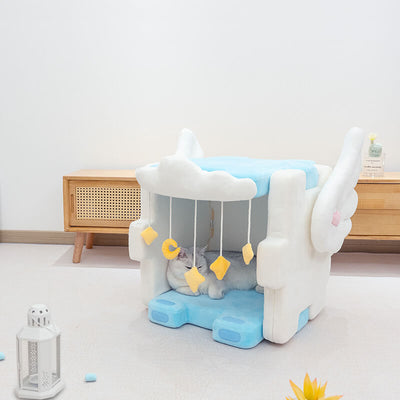 Lucy pro series - normal pet house - Blue