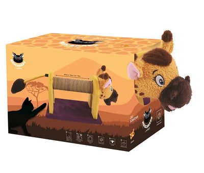 MASCARADE Cat Scratcher Giraffe 53.5 x 18.5 x 23 cm - ChokyoPetStore