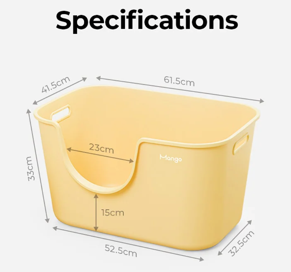 Mango Butter Litter Box XL (Bonus Scoop)