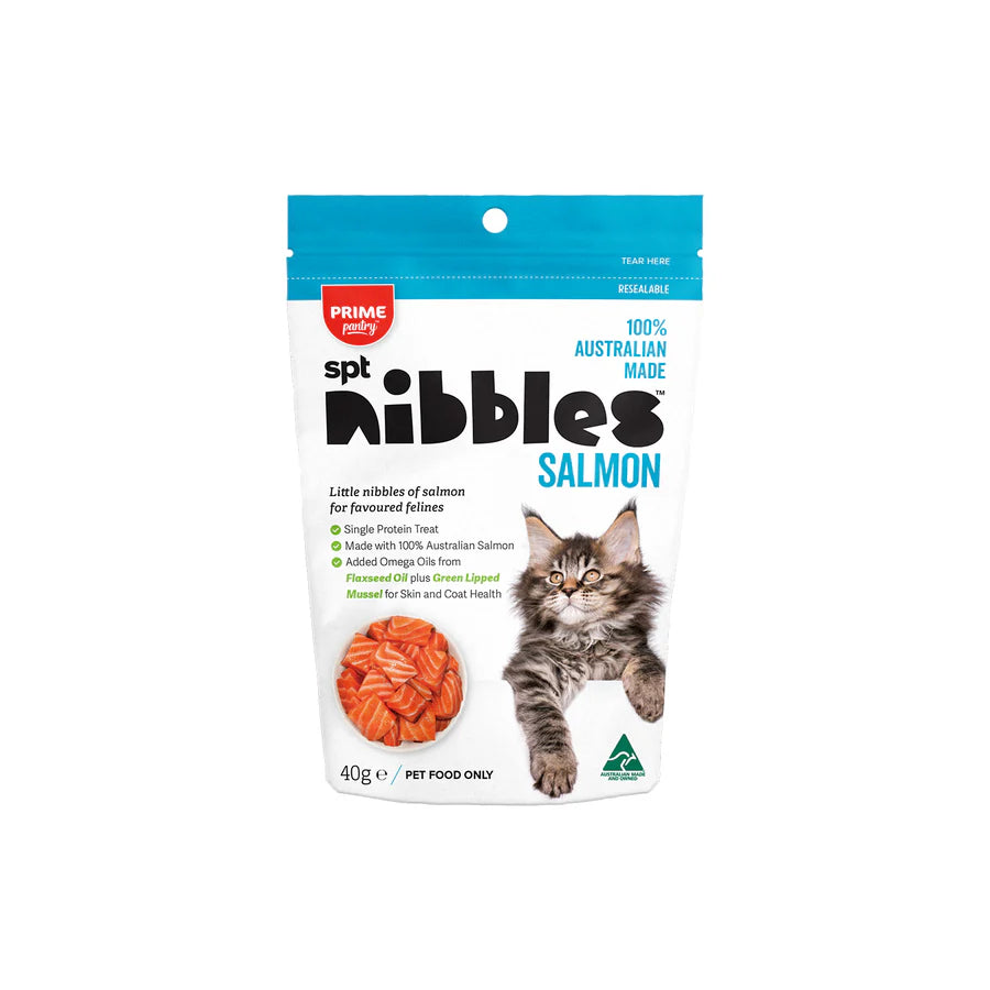 Prime100 SPT Nibbles Salmon Cat Treats 40g