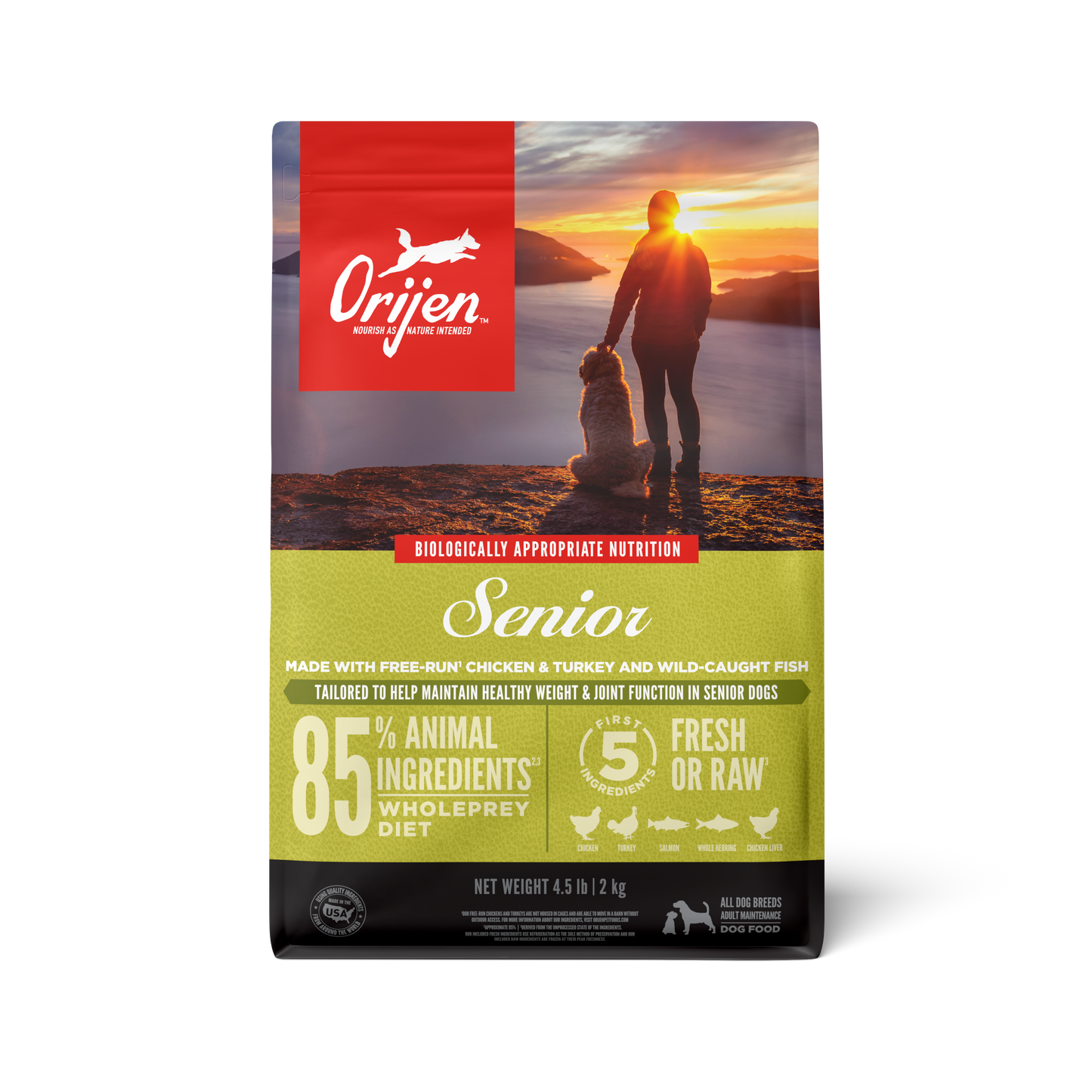 ORIJEN Senior Grain-Free Dry Dog Food
