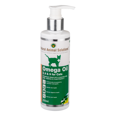 Omega Oil 3,6 & 9 for Cats 200ml