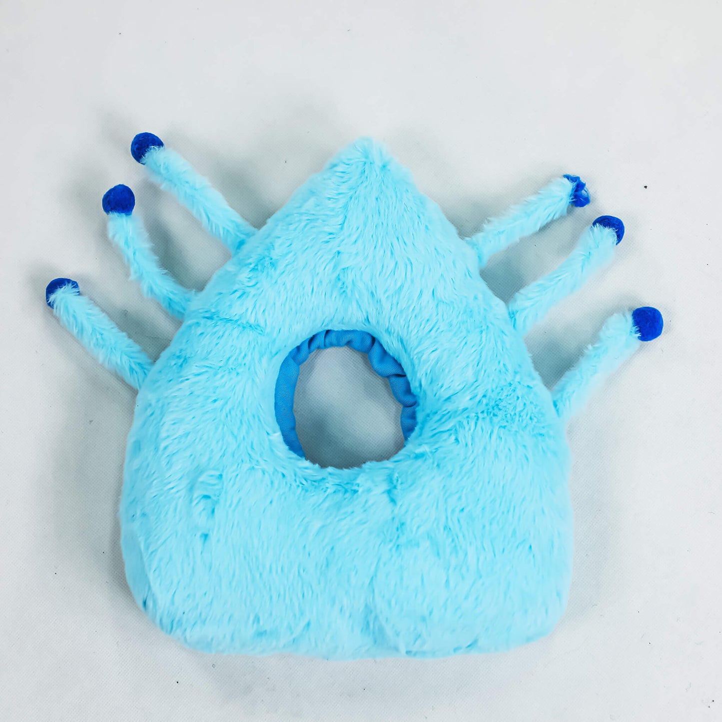 Fluffy monster pet collar