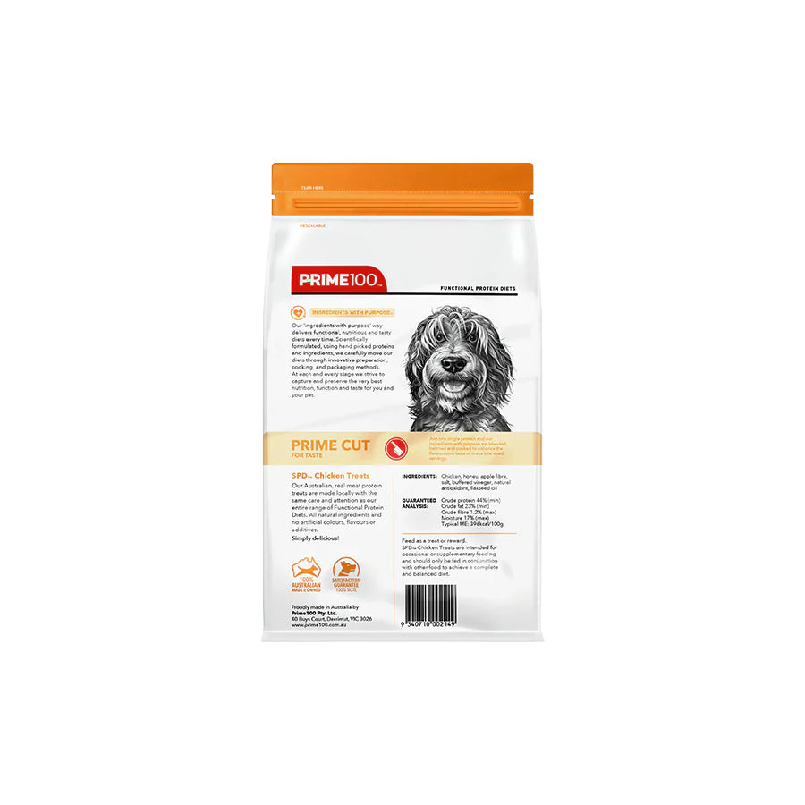 Prime100 SPT Cut Chicken Treats 100g