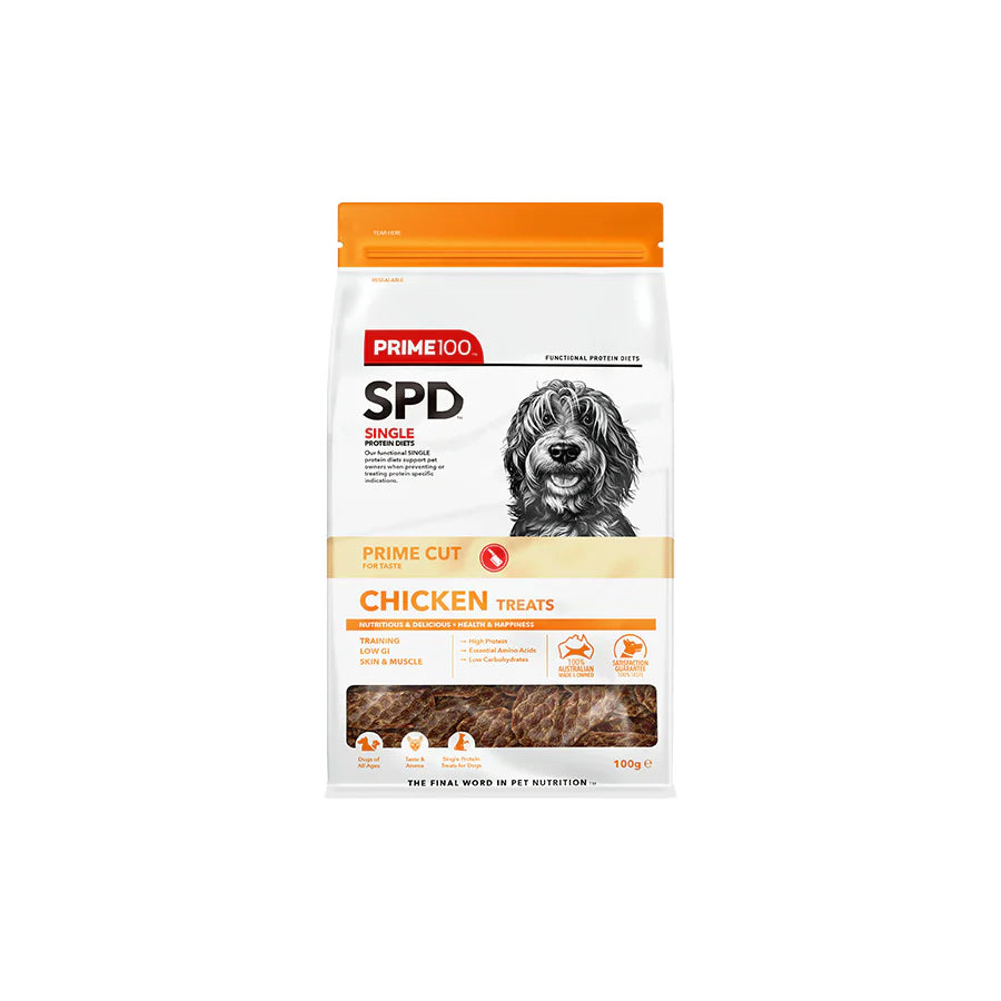 Prime100 SPT Cut Chicken Treats 100g