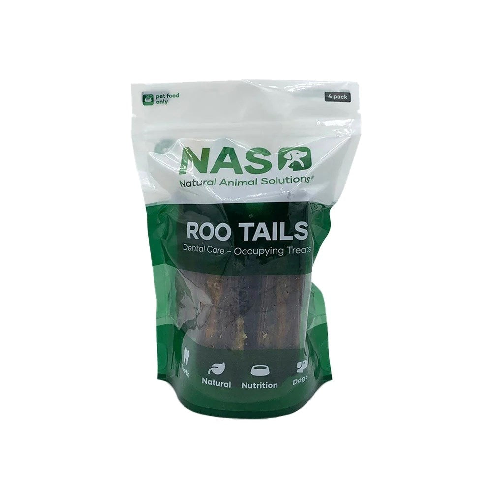 Natural Animal Solutions Roo Tails 4 Pack Dental Treat