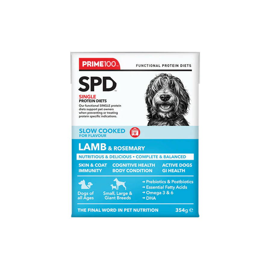 Prime100 SPT Slow Cooked Lamb & Rosemary 354g