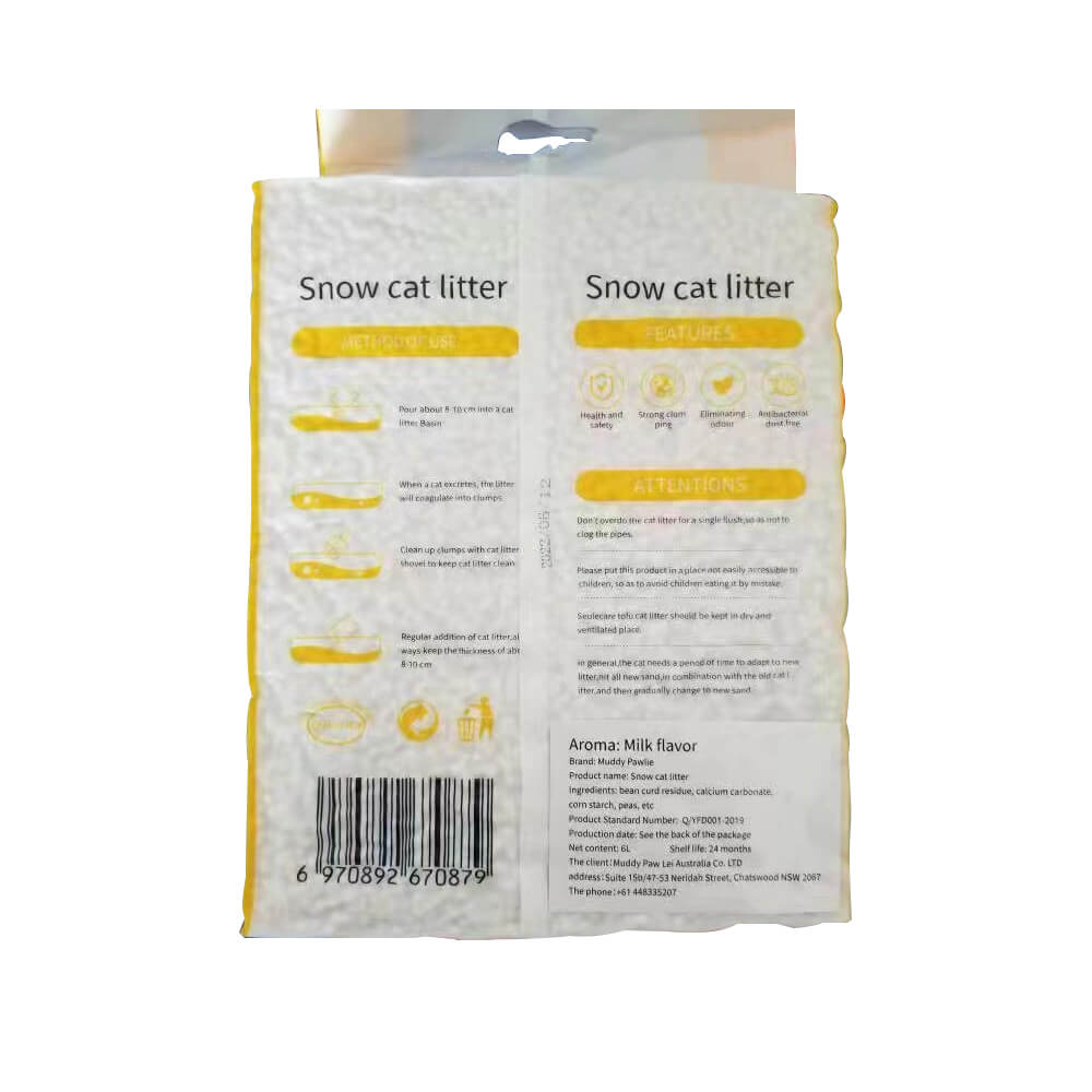Snow cat litter 6L
