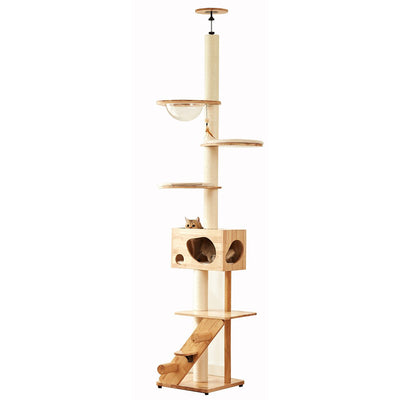 Petsbelle Babel I Solid Wood Cat Tree PS1403