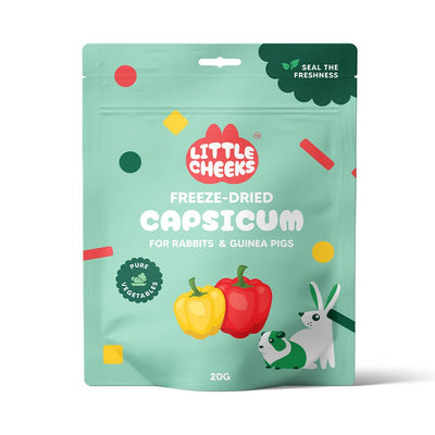 Freeze Dried Capsicum for Small Animal 20g
