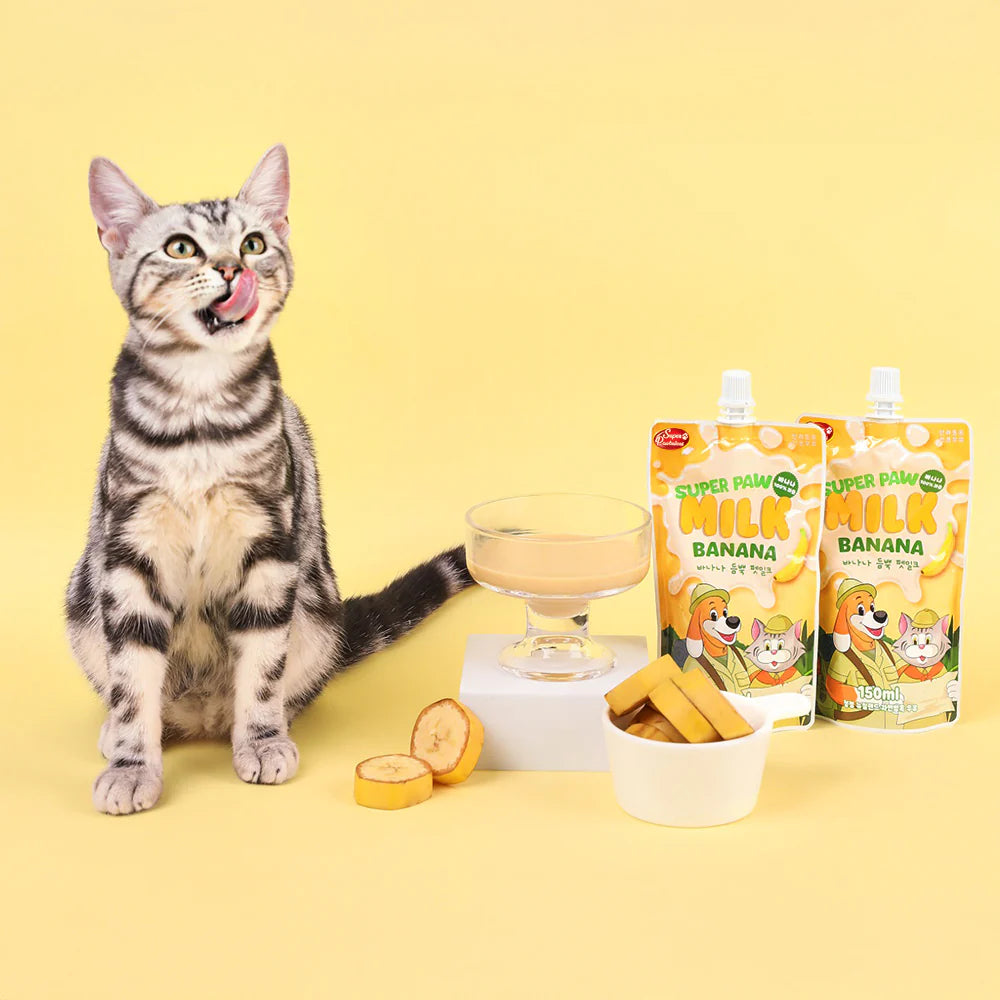 SUPER PAW Dog & Cat Banana Milk 150ml