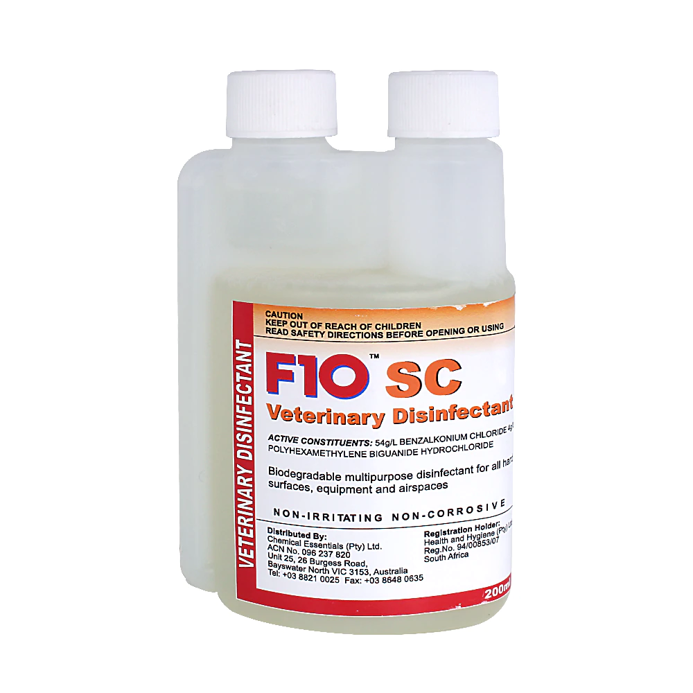F10sc Veterinary Disinfectant 200ml