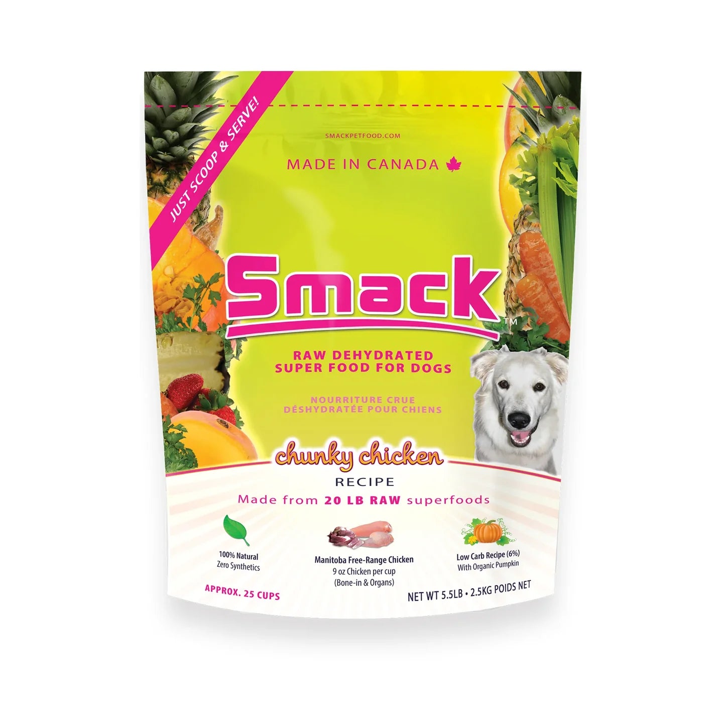 Smack Chunky Chicken Dog Dry Food