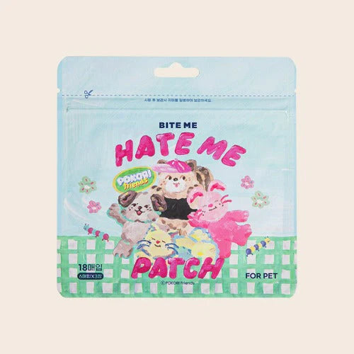 Bite Me X Pokori Friends Hate Me Patch Stickers