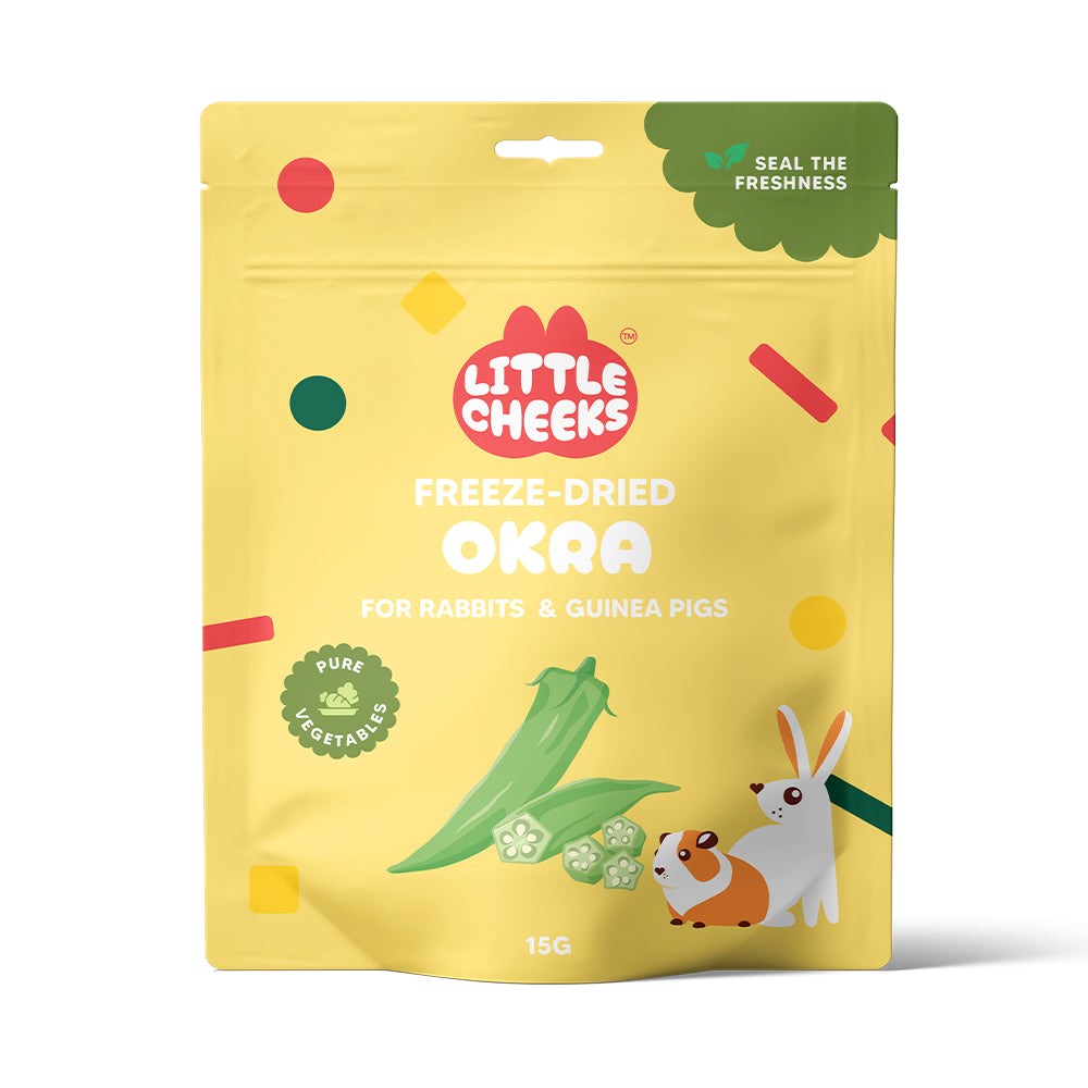 Freeze Dried Okra for Small Animal 15g - ChokyoPetStore
