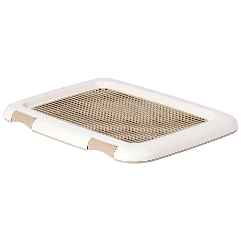 IRIS Dog Training Pad Holder Tray Pet Pee Pads Indoor Puppy Potty Training Tray Portable Traine coffee color