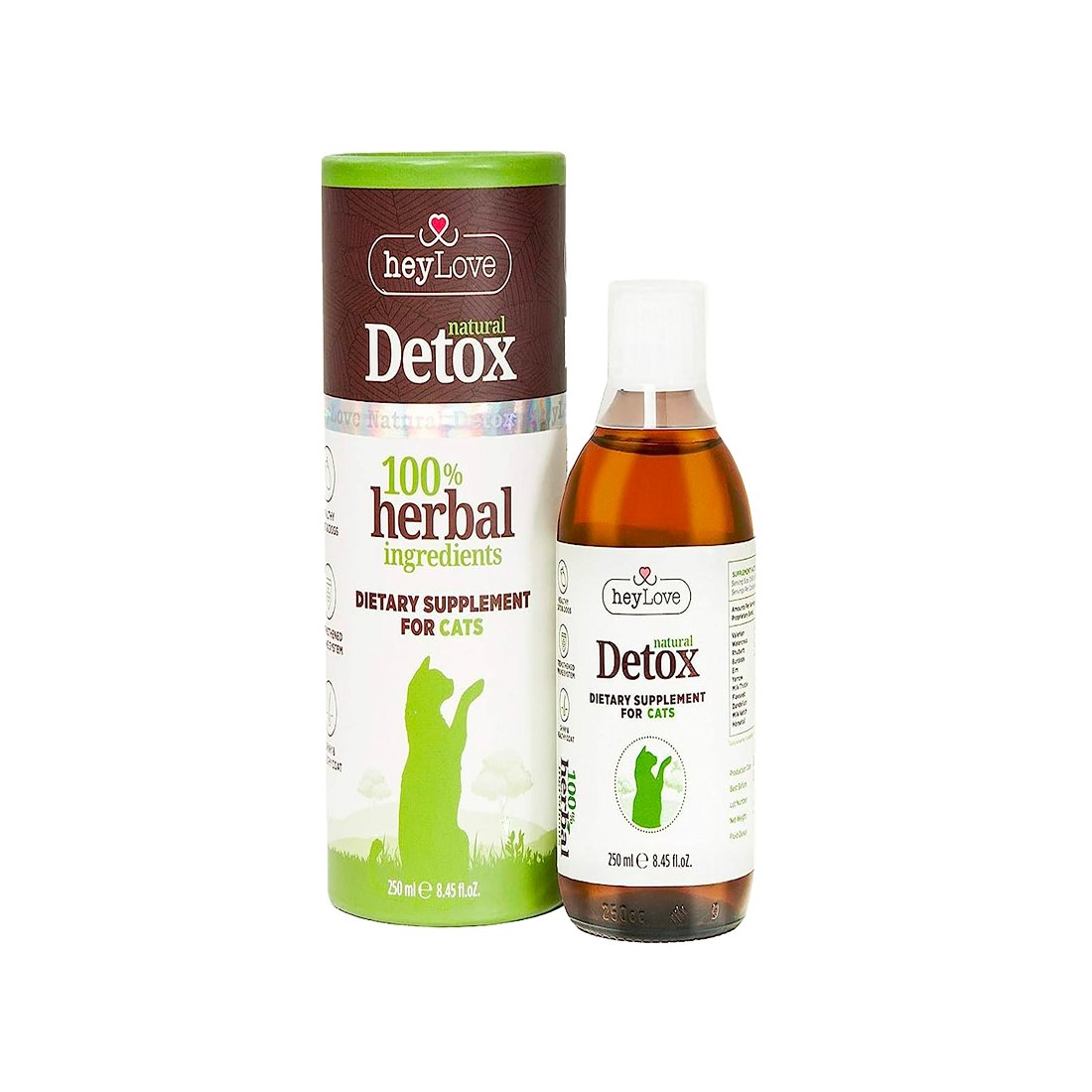 heyLove Herbal Cat Detox 250ml