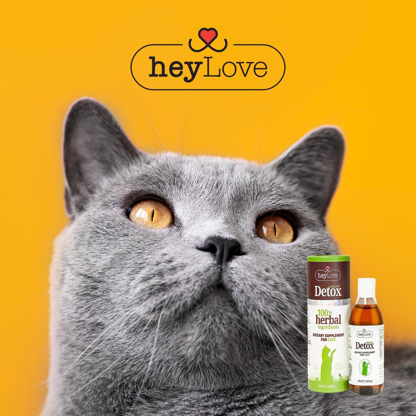 heyLove Herbal Cat Detox 250ml