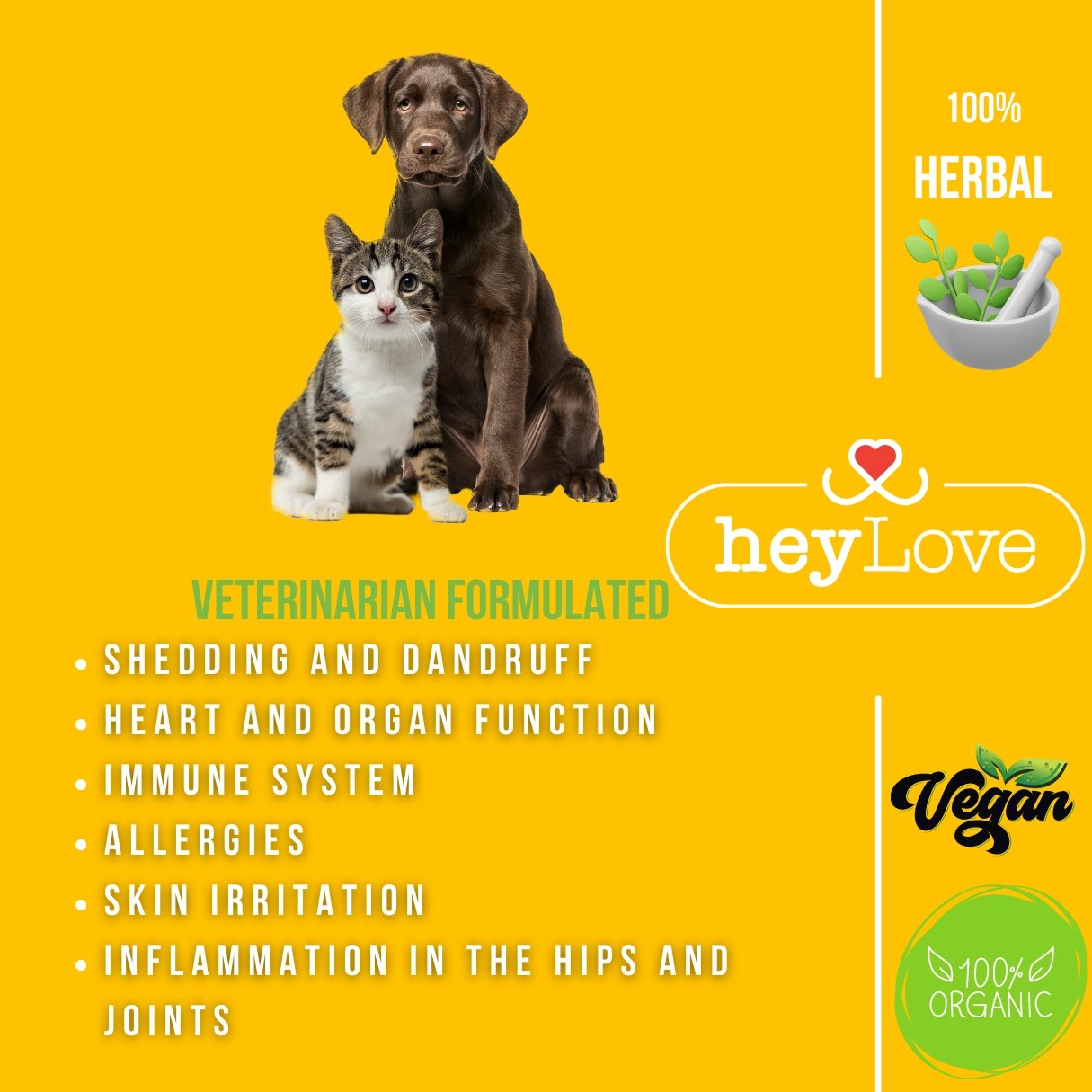 heyLove Herbal Cat Detox 250ml
