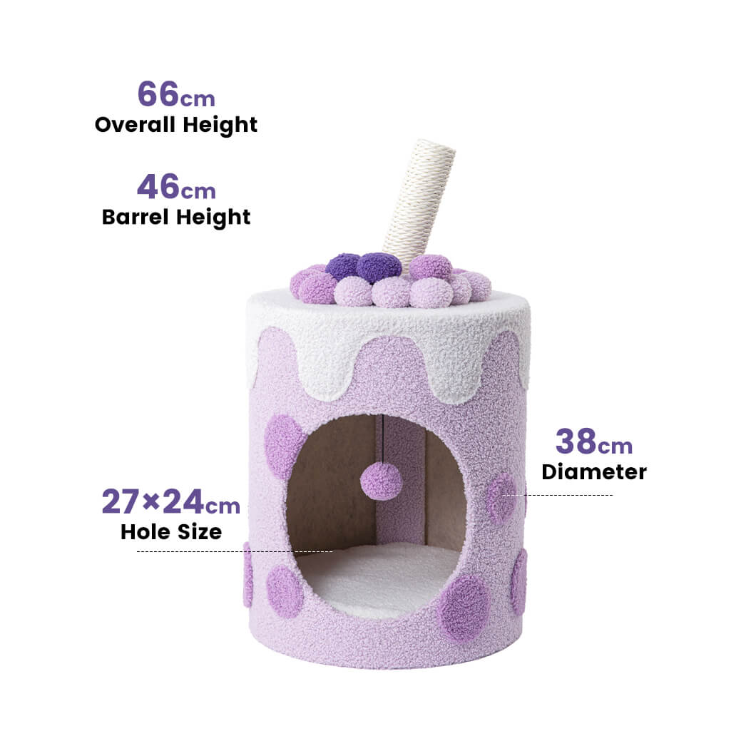 HONEYPOT CAT Poi Milk Tea Bucket - Irresistible Cat Milk Tea. Arrive within 4 weeks