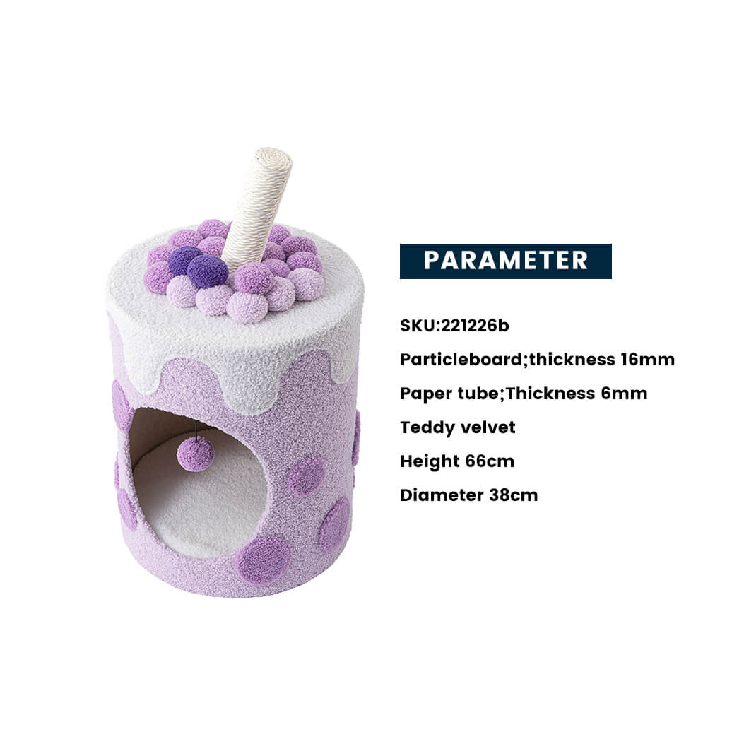 HONEYPOT CAT Poi Milk Tea Bucket - Irresistible Cat Milk Tea. Arrive within 4 weeks