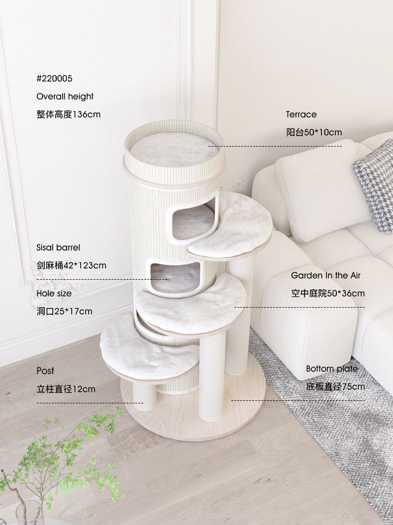 HONEYPOT CAT® Solid Wood Cat Tree #220005,#220005pro Arrive within 3 months