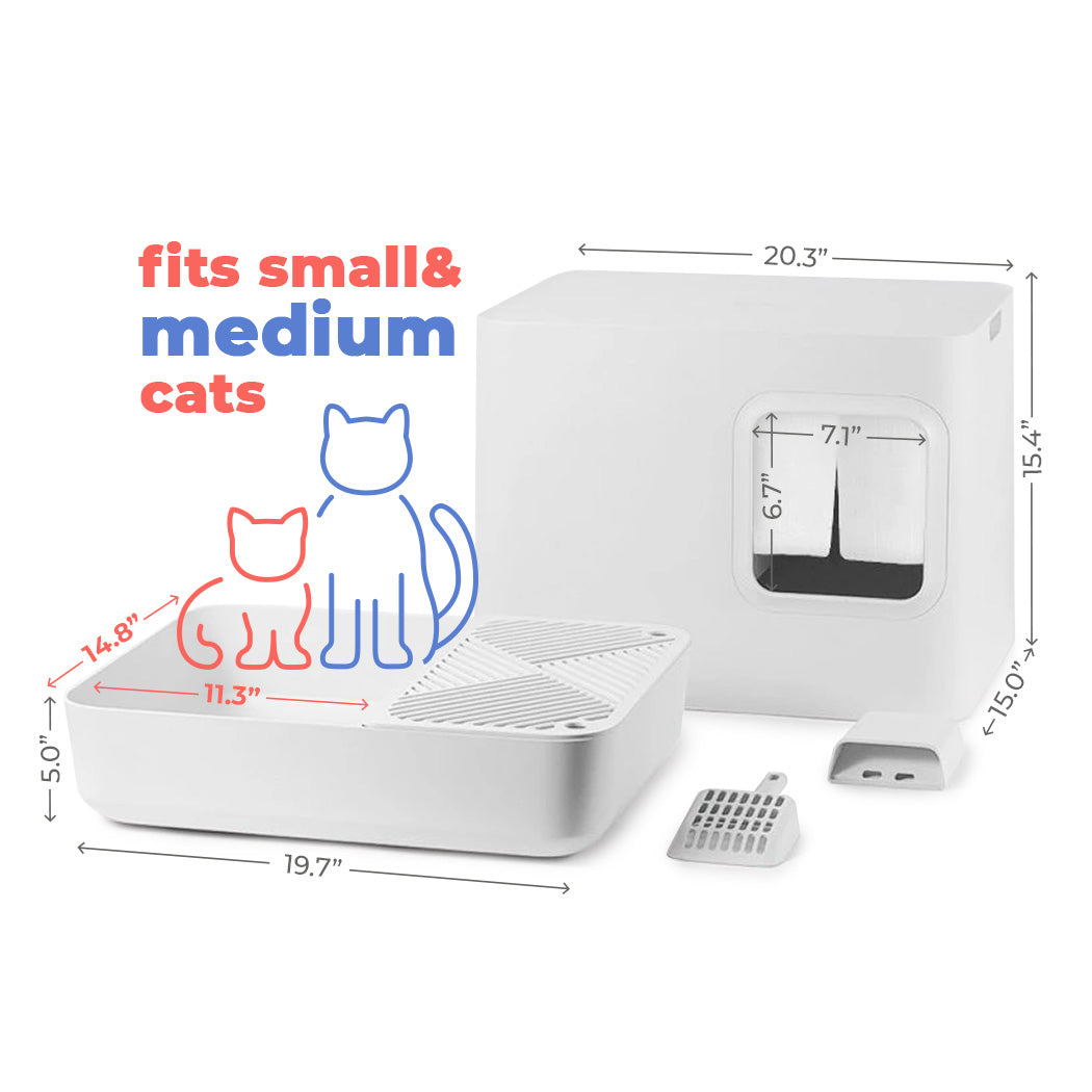 Japanese Sugar Cube Cat Litter Box