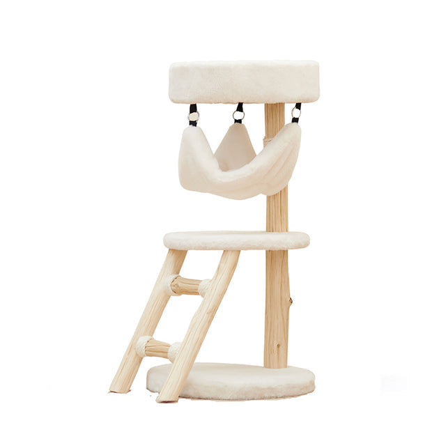 Petsbelle Devotion Solid Wood Cat Tree - ChokyoPetStore