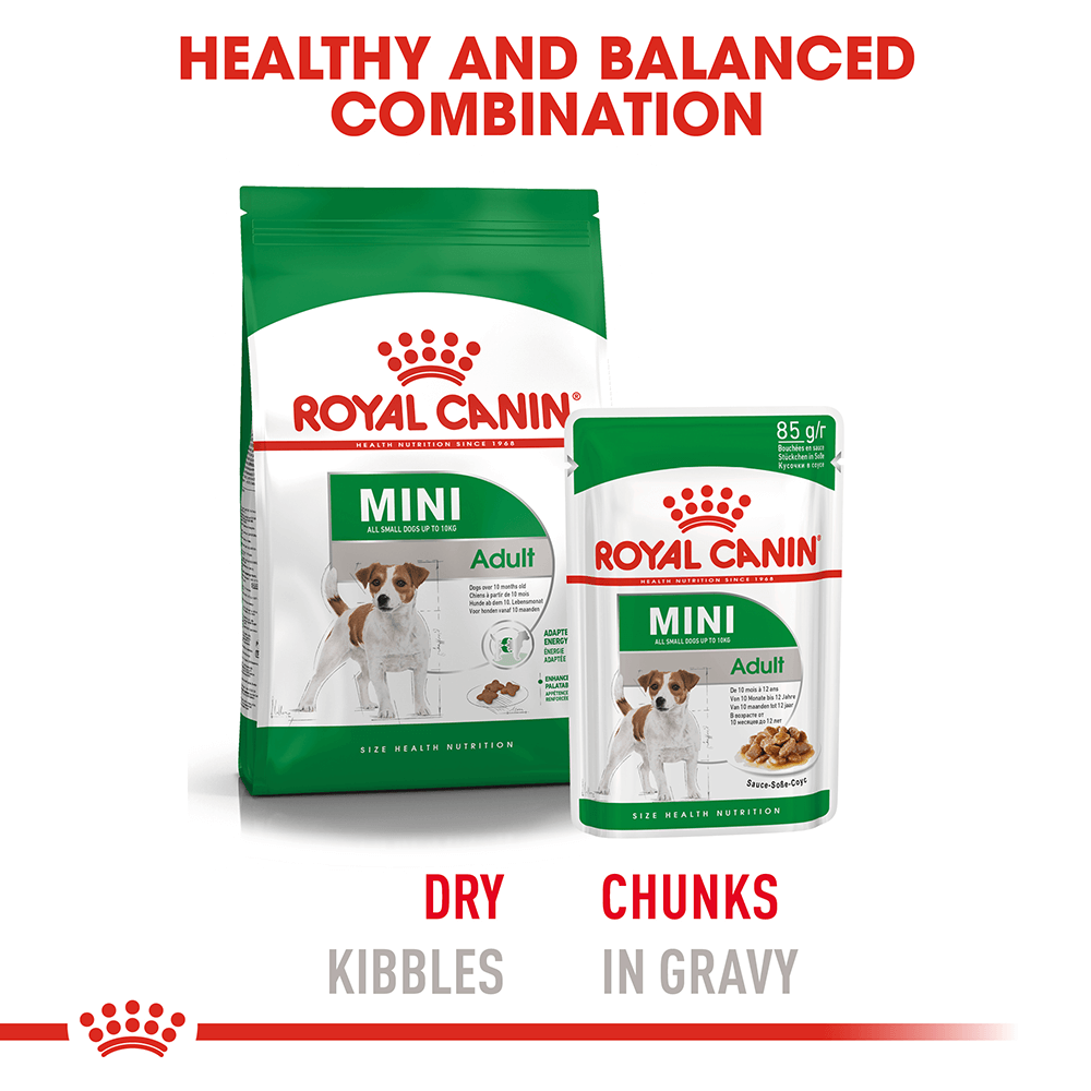 Royal Canin Mini Adult Wet Dog Food Pouches