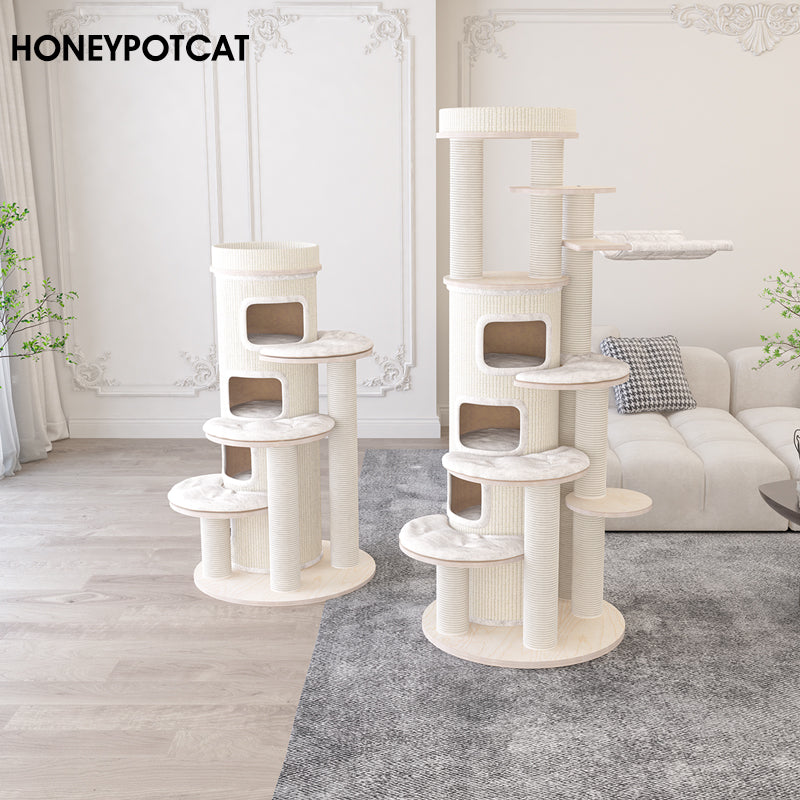 HONEYPOT CAT® Solid Wood Cat Tree #220005,#220005pro Arrive within 3 months