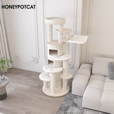 HONEYPOT CAT® Solid Wood Cat Tree #220005,#220005pro Arrive within 3 months