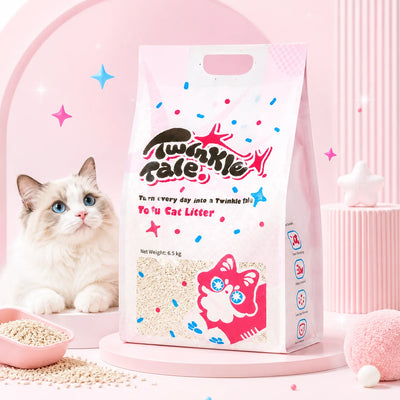 Pink Wish Twinkle Tale Tofu Cat Litter 6.5kg
