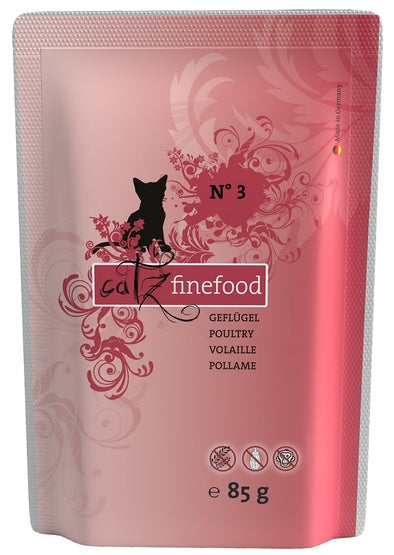 Catz Finefood Cat Food N°03 Poultry 85g x 16