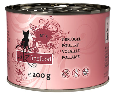 Catz Finefood Cat Food N°03 Poultry 200g x 6