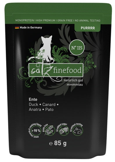 Catz Finefood Purrrr N°115 Duck Cat Food 85g 16p