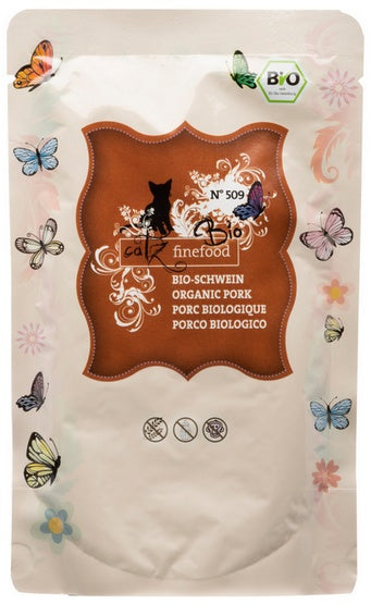 Catz Finefood Bio Cat Food N°509 Organic Pork 85g x 12