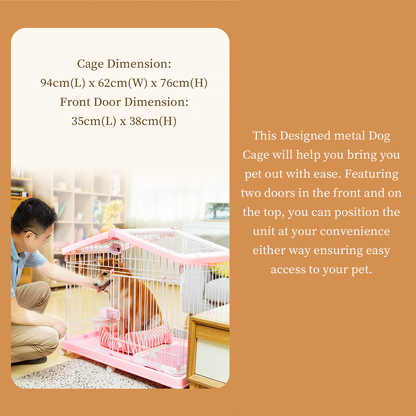 IRIS Dog Cage #HCA-900S